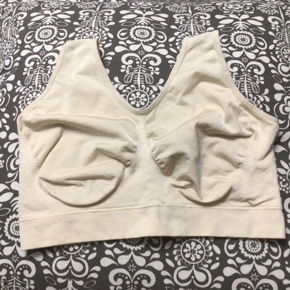 Shapermint Truekind® Everyday Throw-on Wireless Bralette Sz 2X Chai - Picture 4 of 8